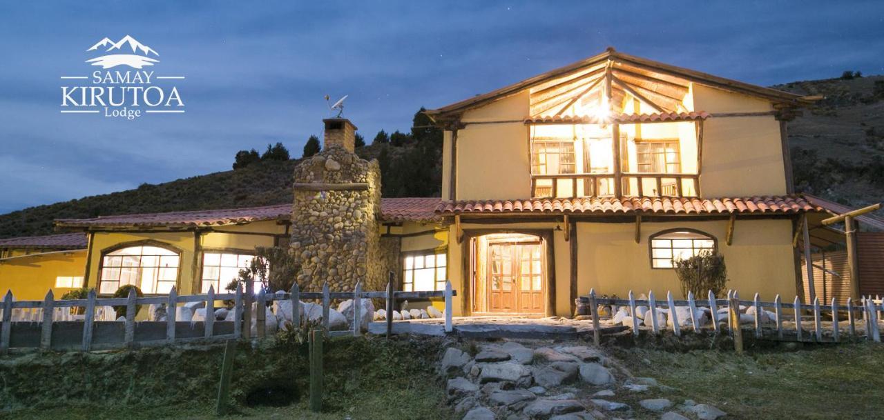 Samay Kirutoa Lodge Quilotoa Dış mekan fotoğraf