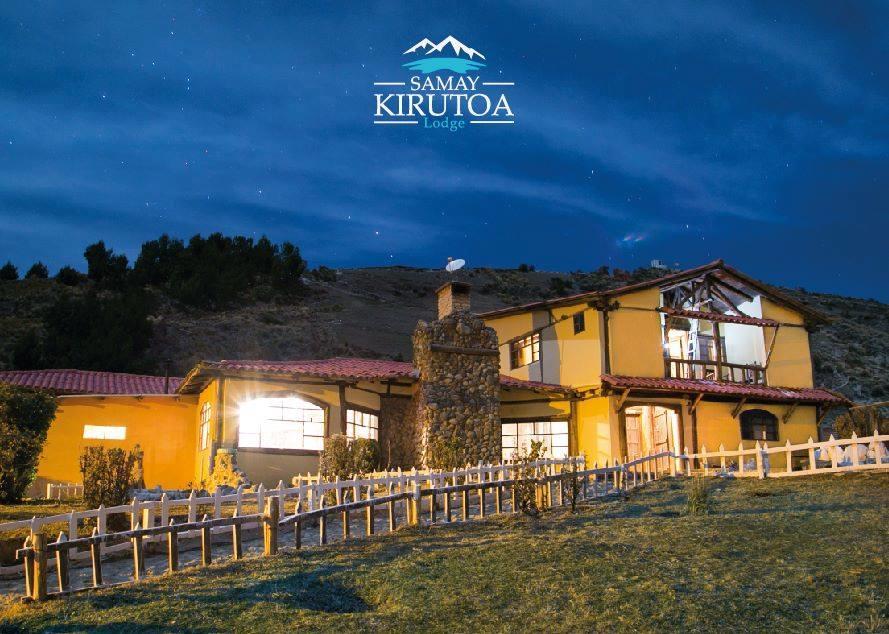 Samay Kirutoa Lodge Quilotoa Dış mekan fotoğraf